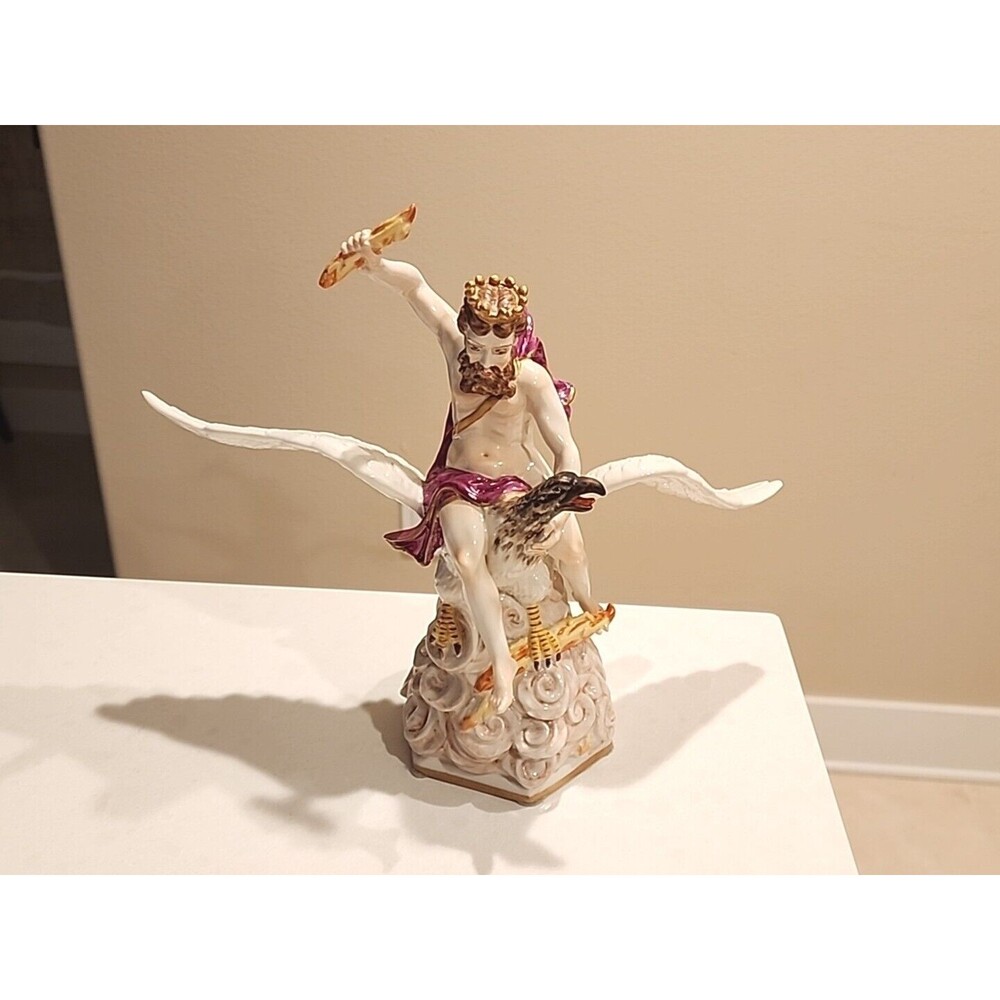 Rare Chelsea House GANYMEDE RIDING VENUS Figurine 11"x13"